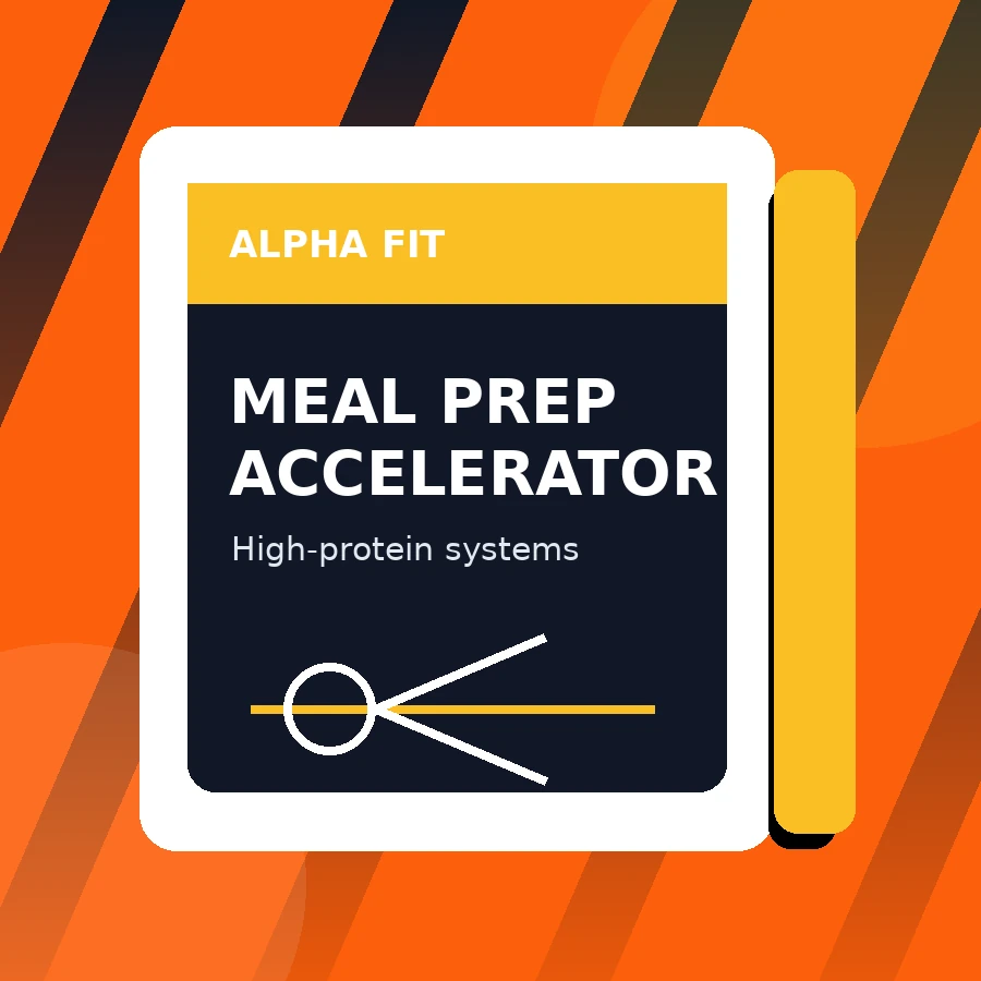 Meal Prep Accelerator